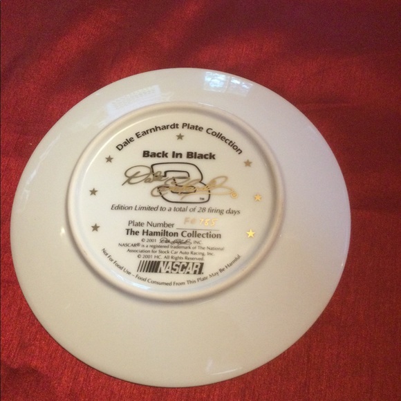 Set of 5 Dale Earnhardt Collector Plates - Picture 3 of 11